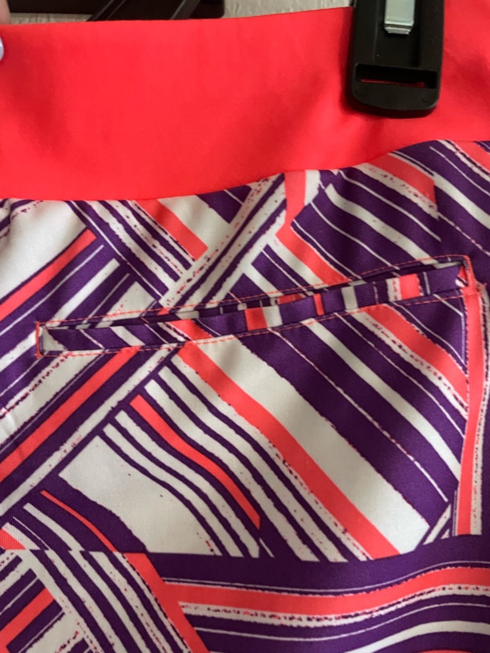 ADIDAS NWT Girl’s Purple & Orange Skort - XL - Picture 6 of 8